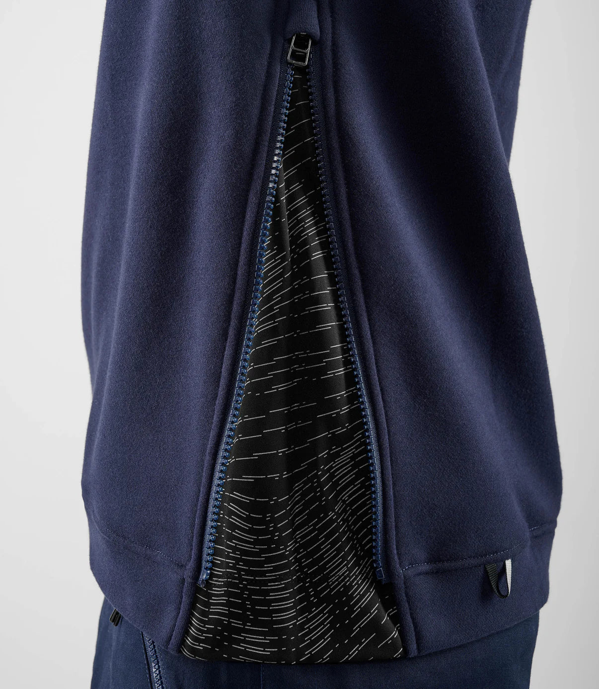 Pedaled Zipped sweatshirt