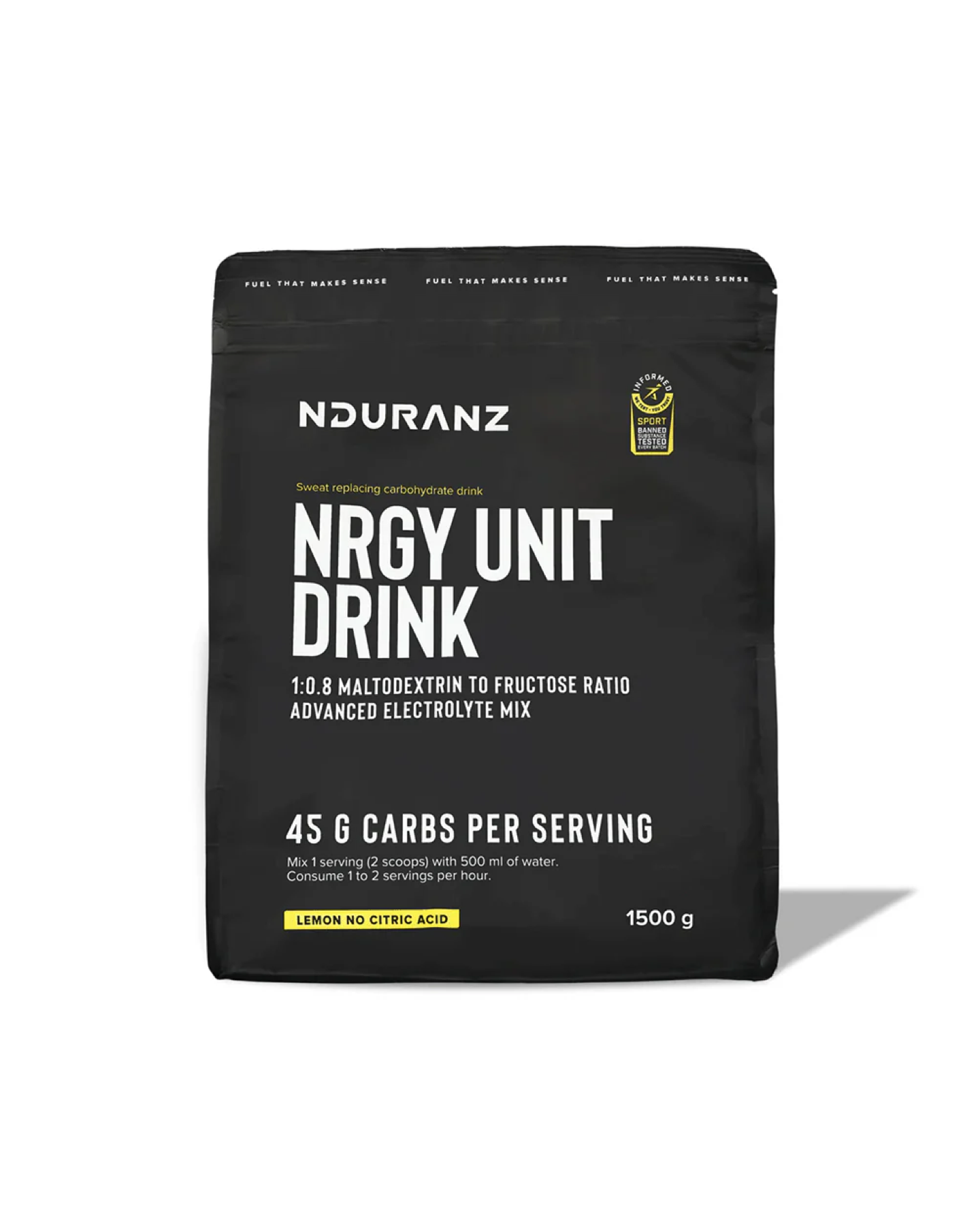 NDURANZ NRGY UNIT DRINK - 1500G